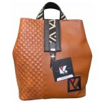 Andlion ταμπά backpack σε δέρμα - καπιτονέ 0203