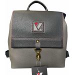 Γκρι backpack δερμάτινη adlion