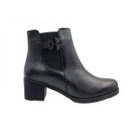 MAGO 077-52467 Μαύρα Γυναικεία Μποτάκια