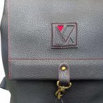 Μαύρο backpack δερμάτινη adlion - Image 3