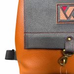 Ταμπά backpack δερμάτινη adlion - Image 3