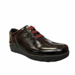 Γυναικεία Ανατομικά Μοκασίνια Softies 7321 - Μαύρο Λουστρίνι - Image 4