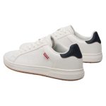 Ανδρικά Levi's Piper Ανατομικά Sneakers Λευκό 234234-661-151 - Image 4