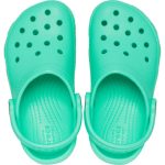 Crocs Classic Clog T Παιδικά Ανατομικά Σαμπό Θαλάσσης Πράσινα - Image 3