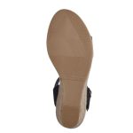 Γυναικεία σανδάλια Tamaris μαύρα textile  1-28300-42-001 - Image 5