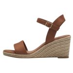 Γυναικεία σανδάλια Tamaris σε κονιάκ χρώμα textile  1-28300-42-305 - Image 4