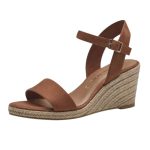 Γυναικεία σανδάλια Tamaris σε κονιάκ χρώμα textile  1-28300-42-305 - Image 5