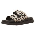 Tamaris Δερμάτινη Γυναικεία παντόφλα/σανδάλι σε χρώμα zebra 1-27239-42 969 - Image 8