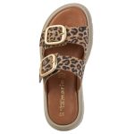 Tamaris Δερμάτινη Γυναικεία παντόφλα/σανδάλι σε Λεοπάρ Χρώμα 1-27239-42 360 - Image 7