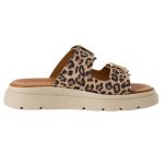 Tamaris Δερμάτινη Γυναικεία παντόφλα/σανδάλι σε Λεοπάρ Χρώμα 1-27239-42 360