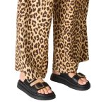 Tamaris Δερμάτινη Γυναικεία παντόφλα/σανδάλι σε Μαύρο Χρώμα 1-27239-42 003 - Image 4