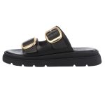 Tamaris Δερμάτινη Γυναικεία παντόφλα/σανδάλι σε Μαύρο Χρώμα 1-27239-42 003 - Image 5