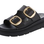 Tamaris Δερμάτινη Γυναικεία παντόφλα/σανδάλι σε Μαύρο Χρώμα 1-27239-42 003 - Image 8