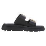 Tamaris Δερμάτινη Γυναικεία παντόφλα/σανδάλι σε Μαύρο Χρώμα 1-27239-42 003