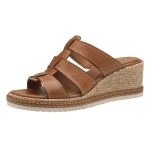 Tamaris Δερμάτινη Γυναικεία πλατφόρμα σε Κονιάκ Χρώμα 1-27217-44 305 - Image 7