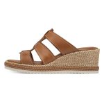 Tamaris Δερμάτινη Γυναικεία πλατφόρμα σε Κονιάκ Χρώμα 1-27217-44 305 - Image 6