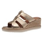 Tamaris Δερμάτινη Γυναικεία πλατφόρμα σε Μπρονζέ Χρώμα 1-27217-44 900 - Image 4