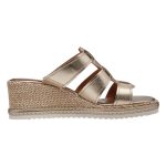 Tamaris Δερμάτινη Γυναικεία πλατφόρμα σε Μπρονζέ Χρώμα 1-27217-44 900