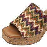 Tamaris Δερμάτινη Γυναικεία πολύχρωμα πλατφόρμα - Image 3