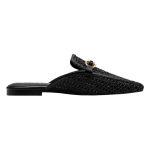 Tamaris Δερμάτινo Γυναικείo σανδάλι σε Μαύρο Χρώμα 1-27302-44 001