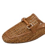 Tamaris Δερμάτινo Γυναικείo σανδάλι σε Ταμπά Χρώμα 1-27302-44 305 - Image 3