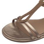 Tamaris γυναικεία σανδάλια σε bronze χρώμα - Image 7