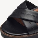 Tamaris γυναικεία σφηνοειδή σανδάλια σε μαύρο χρώμα - Image 6