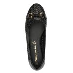 Tamaris Γυναικείες μπαλαρίνες σε μαύρο χρώμα - Image 6