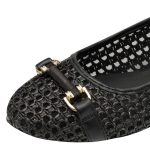 Tamaris Γυναικείες μπαλαρίνες σε μαύρο χρώμα - Image 5