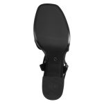 Tamaris Σφηνοειδή γυναικεία σανδάλια σε μαύρο χρώμα - Image 5