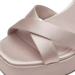 Tamaris Σφηνοειδή γυναικεία σανδάλια σε ροζ χρώμα - Image 6