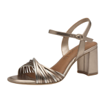 Tamaris σφηνοειδή σανδάλια σε μεταλλικό χρώμα 1-28324-42 988 - Image 3