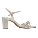 Tamaris σφηνοειδή σανδάλια σε σαμπανιζέ χρώμα 1-28324-42 179