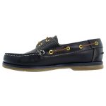 America Δερμάτινα Ανδρικά Boat Shoes σε Μπλε Χρώμα - Image 8