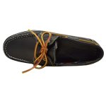 America Δερμάτινα Ανδρικά Boat Shoes σε Μπλε Χρώμα - Image 6