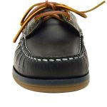 America Δερμάτινα Ανδρικά Boat Shoes σε Μπλε Χρώμα - Image 4