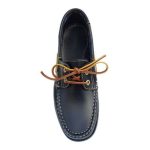 America Δερμάτινα Ανδρικά Boat Shoes σε Μπλε Χρώμα - Image 3