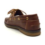 America Δερμάτινα Ανδρικά Boat Shoes σε Ταμπά Χρώμα - Image 7