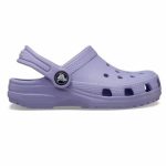 Crocs Classic Clog K Παιδικά Ανατομικά Σαμπό Θαλάσσης Μωβ