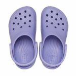 Crocs Classic Clog K Παιδικά Ανατομικά Σαμπό Θαλάσσης Μωβ - Image 3