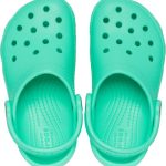 Crocs Classic Clog K Παιδικά Ανατομικά Σαμπό Θαλάσσης Πράσινα 206991-3WM - Image 6