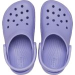 Crocs Classic Clog Παιδικά Ανατομικά Σαμπό Θαλάσσης Μωβ - Image 6