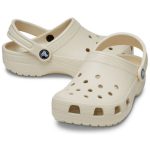 Crocs Classic Παιδικά Ανατομικά Σαμπό Θαλάσσης Μπεζ 206991-2Y2_Bone - Image 4