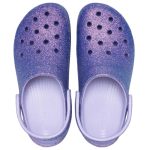 CROCS Classic Platform Iridescent Glitter Clog Γυναικεία Σαμπό Μωβ 211231-5BR - Image 5