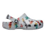 Crocs Graphic Παιδικά Ανατομικά Σαμπό Θαλάσσης Πολύχρωμα 210992-1NN