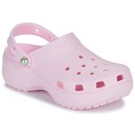 Crocs Γυναικεία Σαμπό Ροζ Classic Platform Pearl Clog 211231 6ZW - Image 6