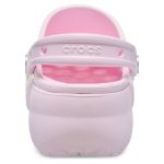 Crocs Γυναικεία Σαμπό Ροζ Classic Platform Pearl Clog 211231 6ZW - Image 10
