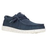 Hey Dude Wally Stretch Sox Ανδρικά Μοκασίνια σε Μπλε Χρώμα 41898-410 - Image 7