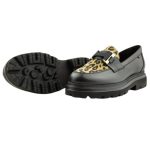 Ragazza Γυναικείο Δερμάτινο Μοκασίνι 03 Μαύρο Λεοπάρ - Image 10