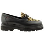 Ragazza Γυναικείο Δερμάτινο Μοκασίνι 03 Μαύρο Λεοπάρ - Image 12